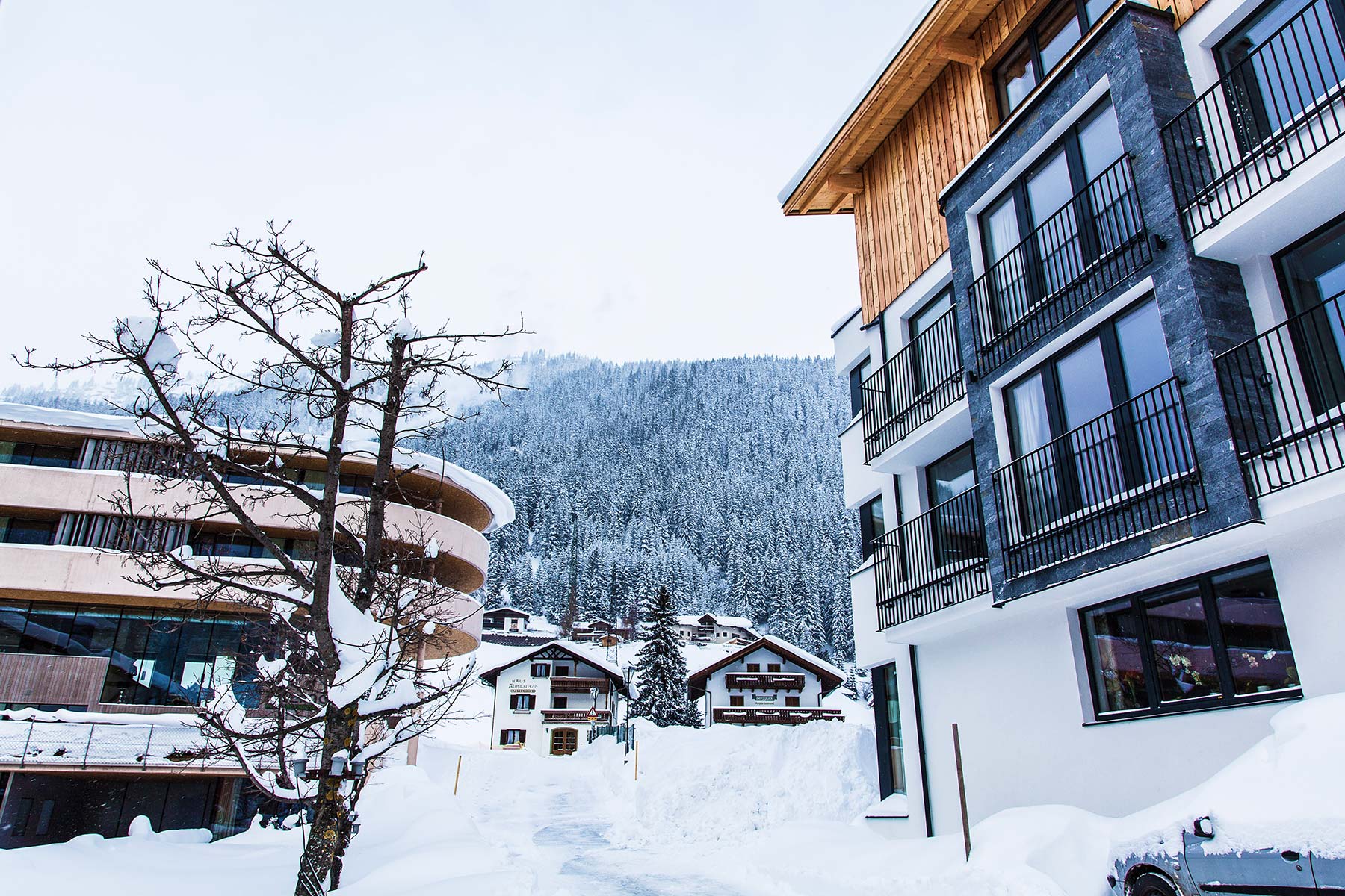 Beste Lage für Urlaub am Arlberg