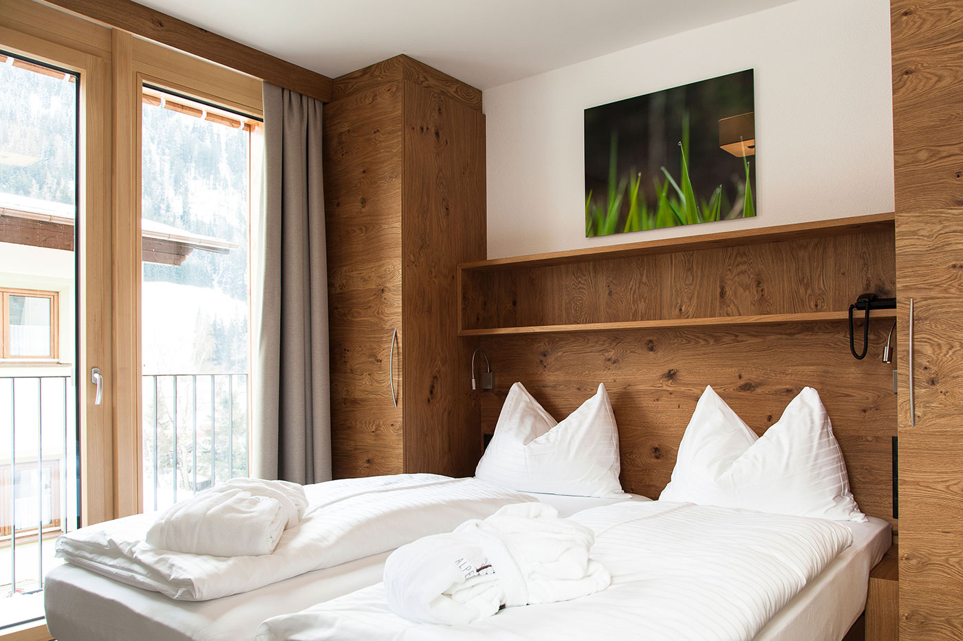 Modernes Doppelzimmer in St. Anton