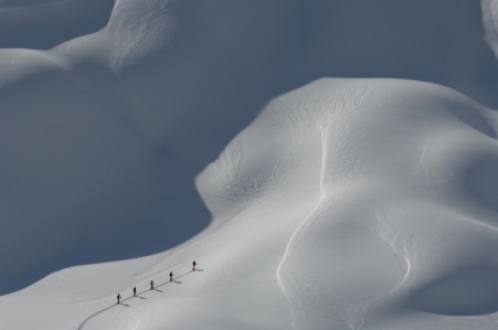 Bild: Skitouren am Arlberg
